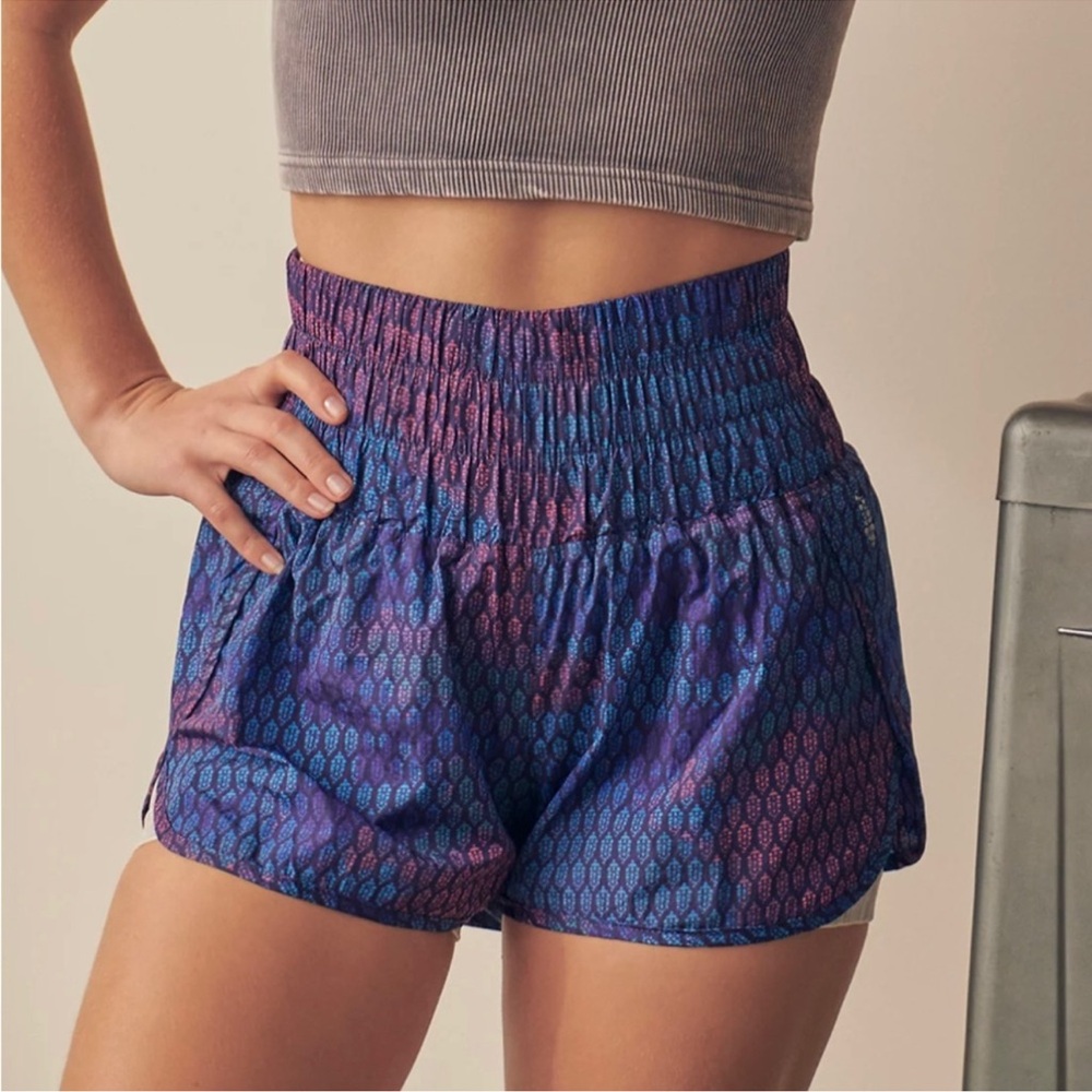 Free People FP Movement The Way Home Shorts - Marianas Combo